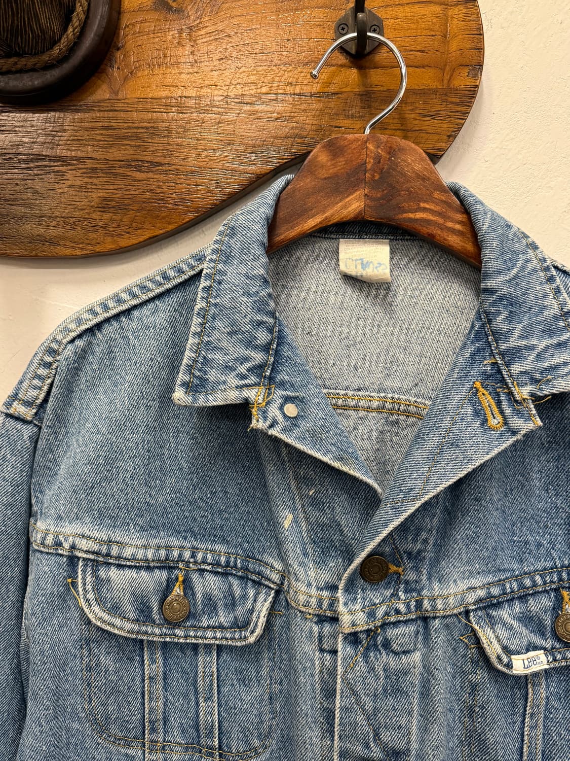 55) USA LEE Denim Trucker Jacket 상품이미지5
