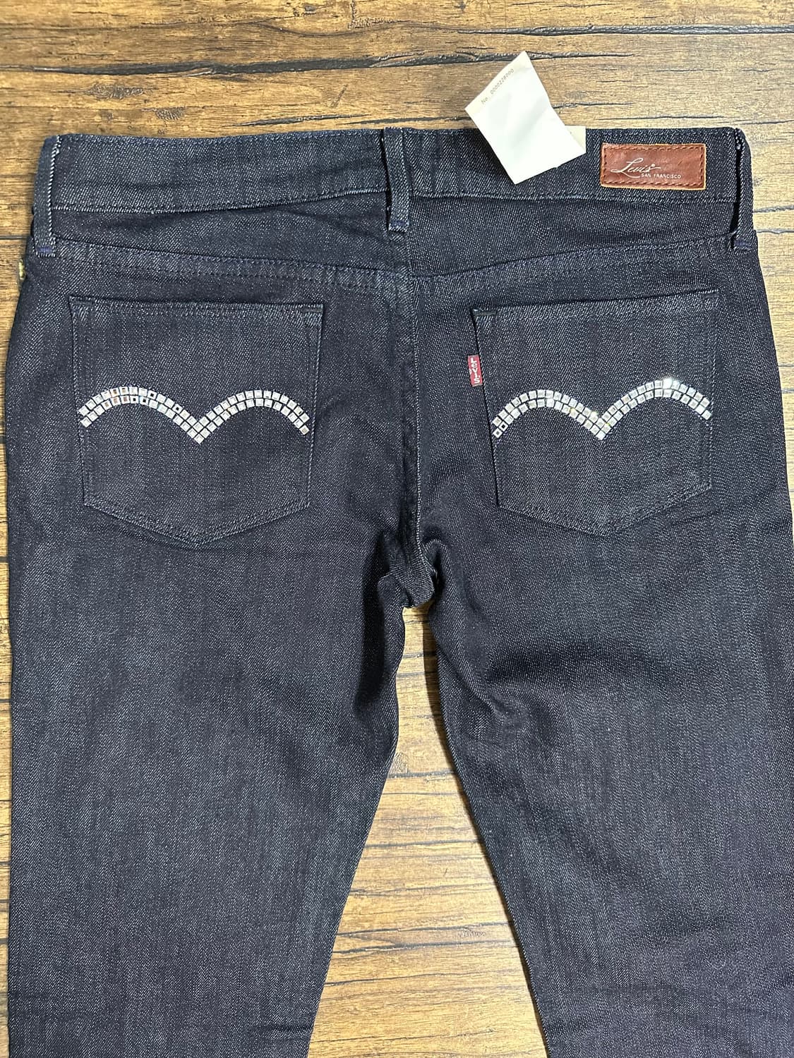 리바이스 Slight Curve Skinny 생지 스키니 데님 W28큐빅 상품이미지1