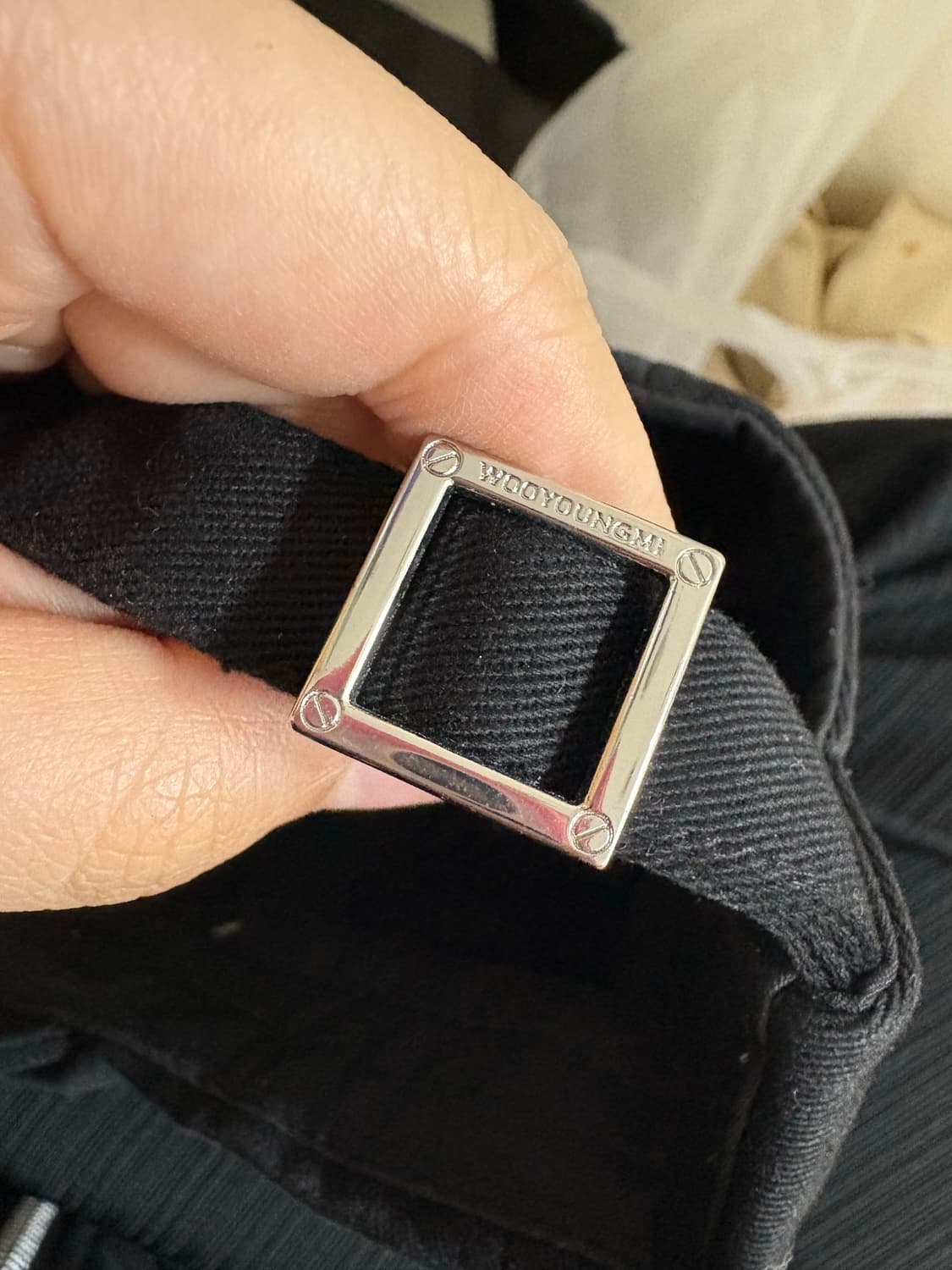 우영미 볼캡 모자 블랙 상품이미지6