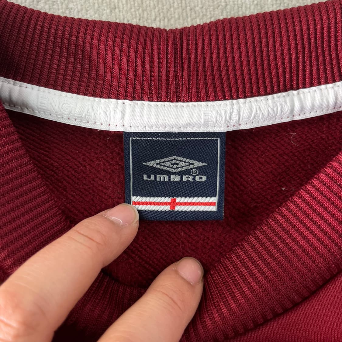 100 잉글랜드 엄브로 국대 01s 트레이닝 자켓  상품이미지3