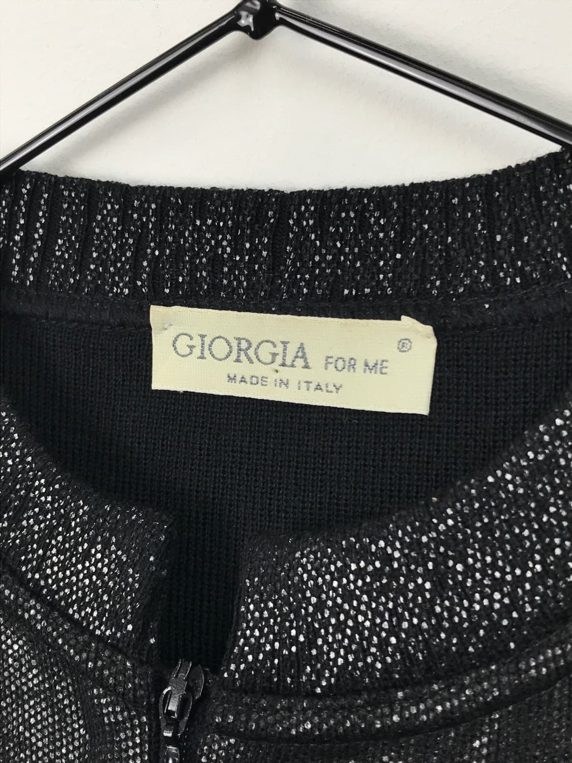 GIORGIA FOR ME Black Virgin Wool Twinset 상품이미지7