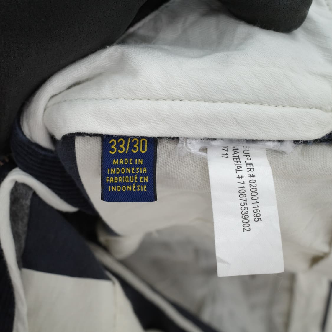 폴로 랄프로렌 코듀로이 팬츠 네이비 33/30  상품이미지5