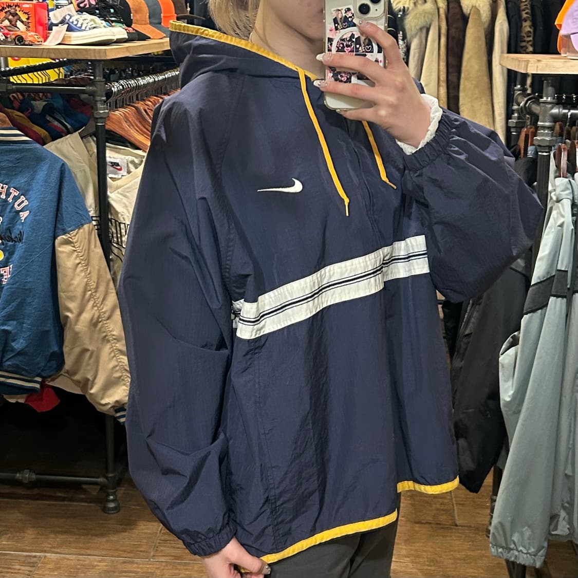 [HI] 나이키 후드 아노락 딥퍼플 상품이미지3