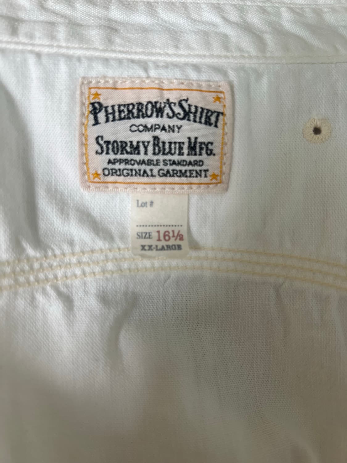 페로우즈 샴브레이셔츠 구형 XXL 상품이미지3