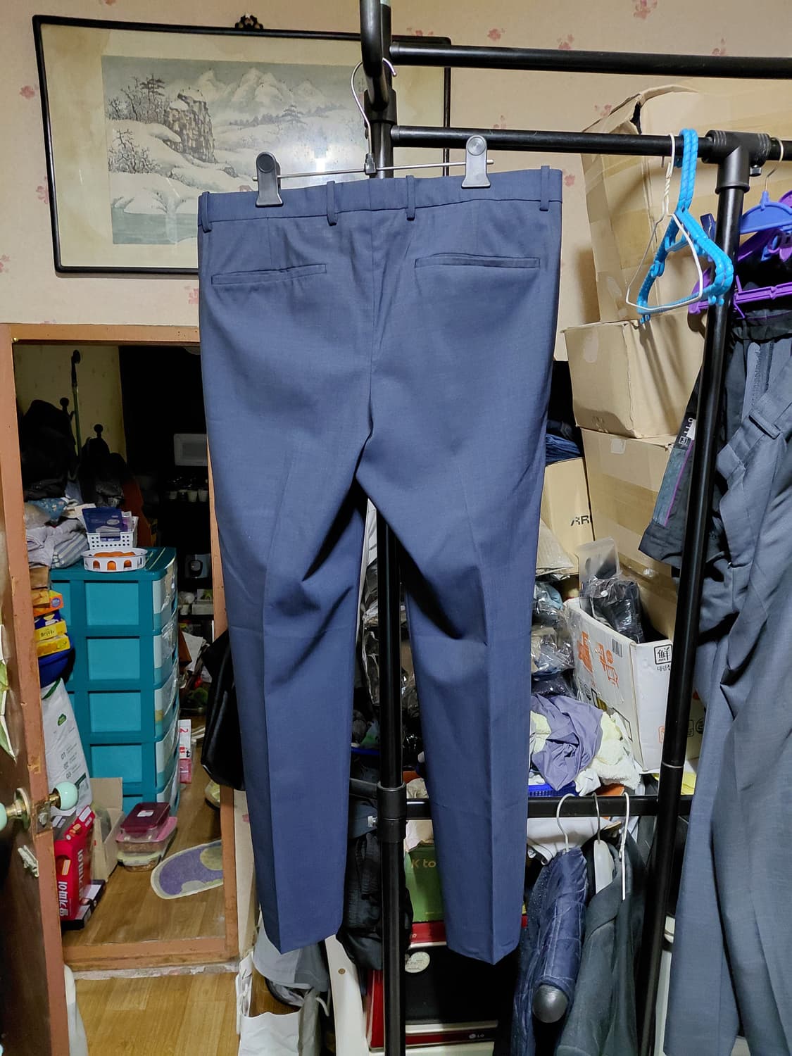 [띠어리]여름용 울100 네이비 슬렉스 31사이즈 상품이미지2