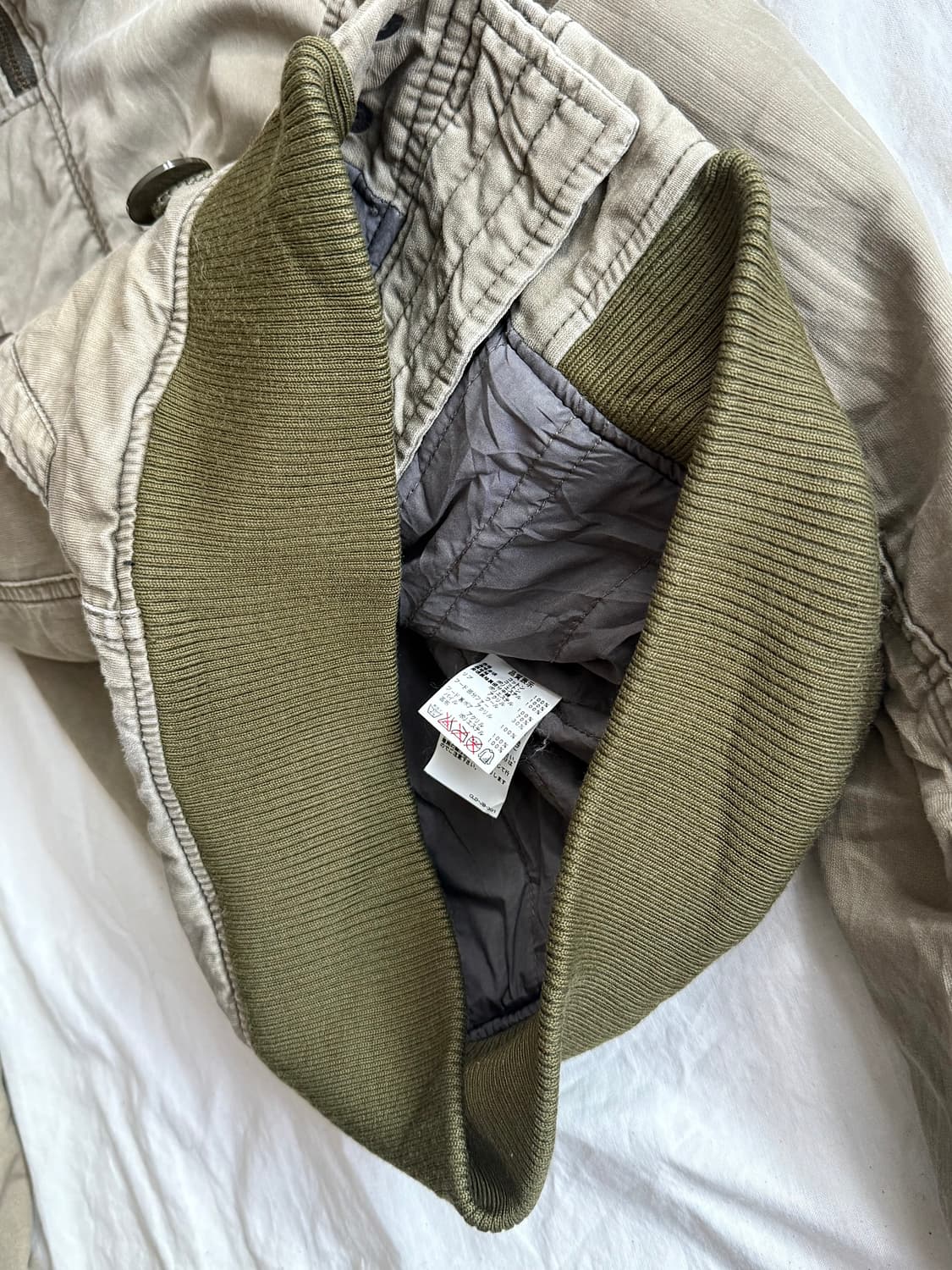 카키 2000‘s y2k 크롭 자켓 상품이미지5