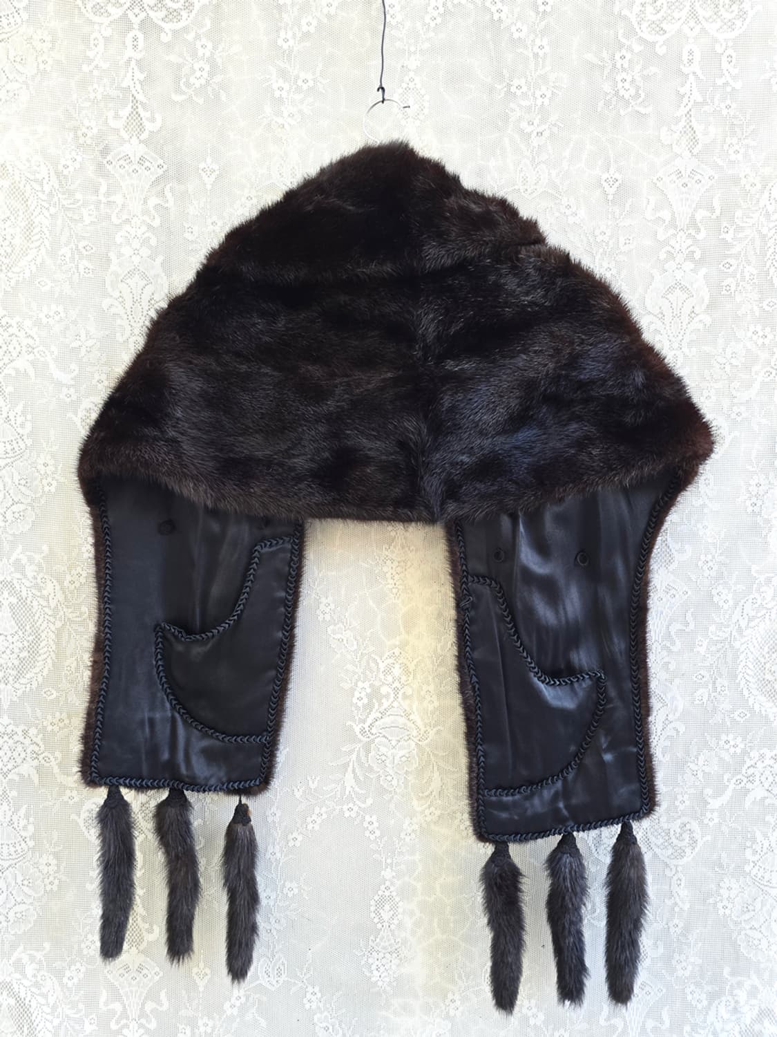 풀스킨 밍크 케이프숄 상품이미지4