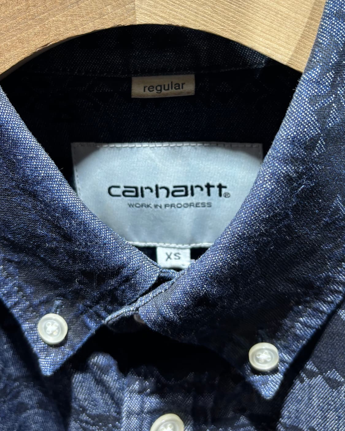 Xs 칼하트 웨스턴 나바호 패턴 데님셔츠 상품이미지5