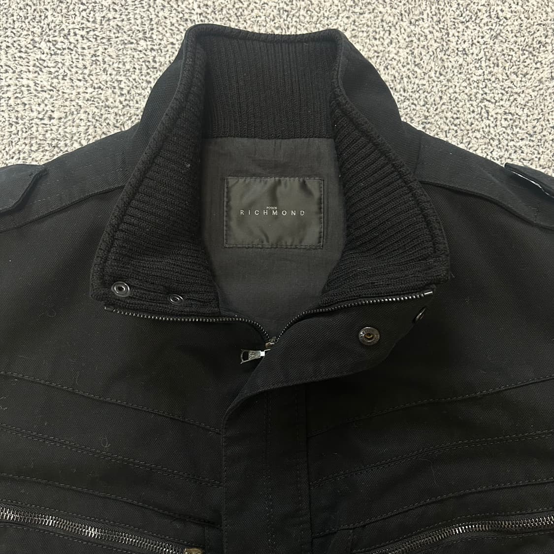 John Richmond Military Zip Jacket. 상품이미지3