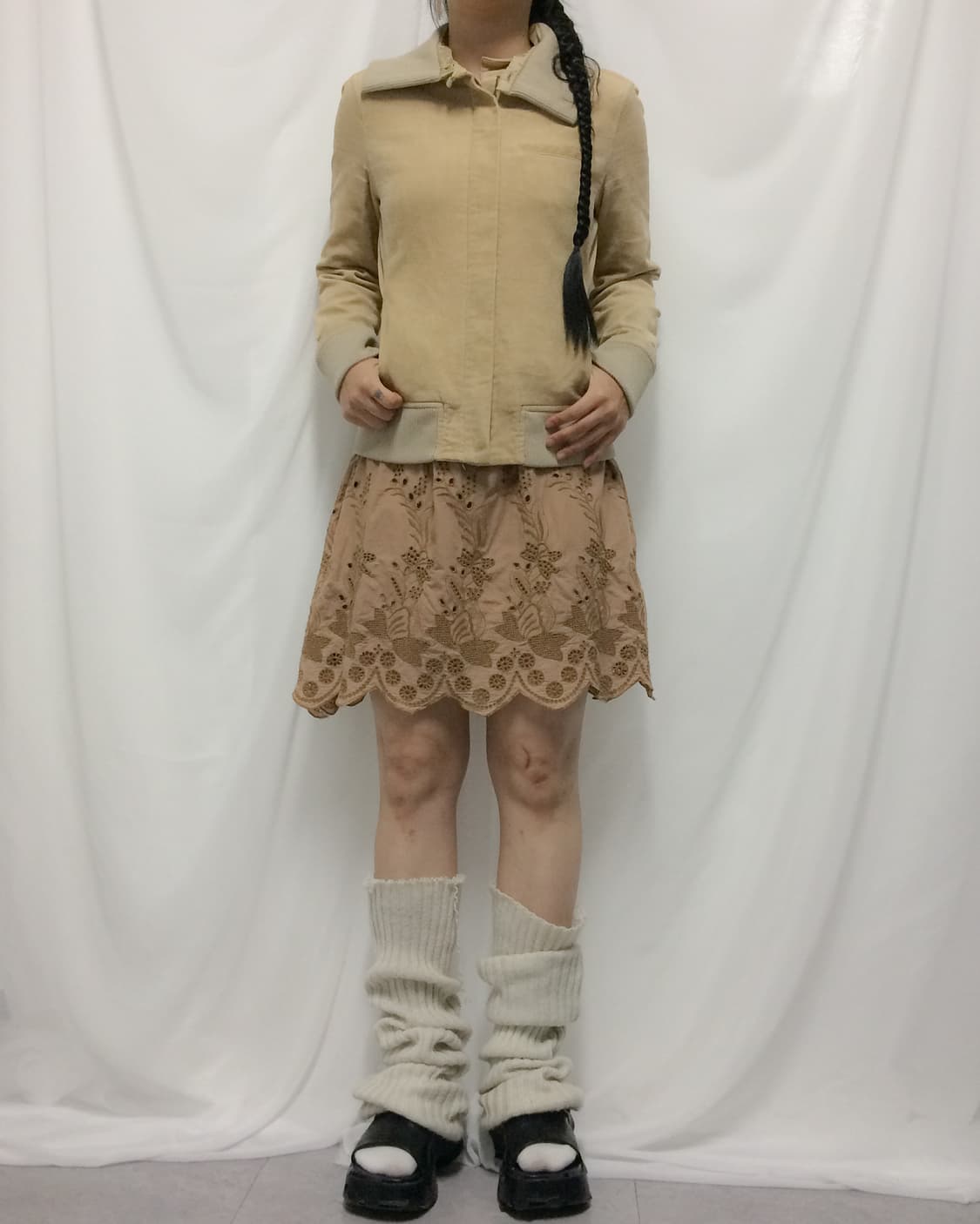 Collar point bomber jacket 상품이미지6