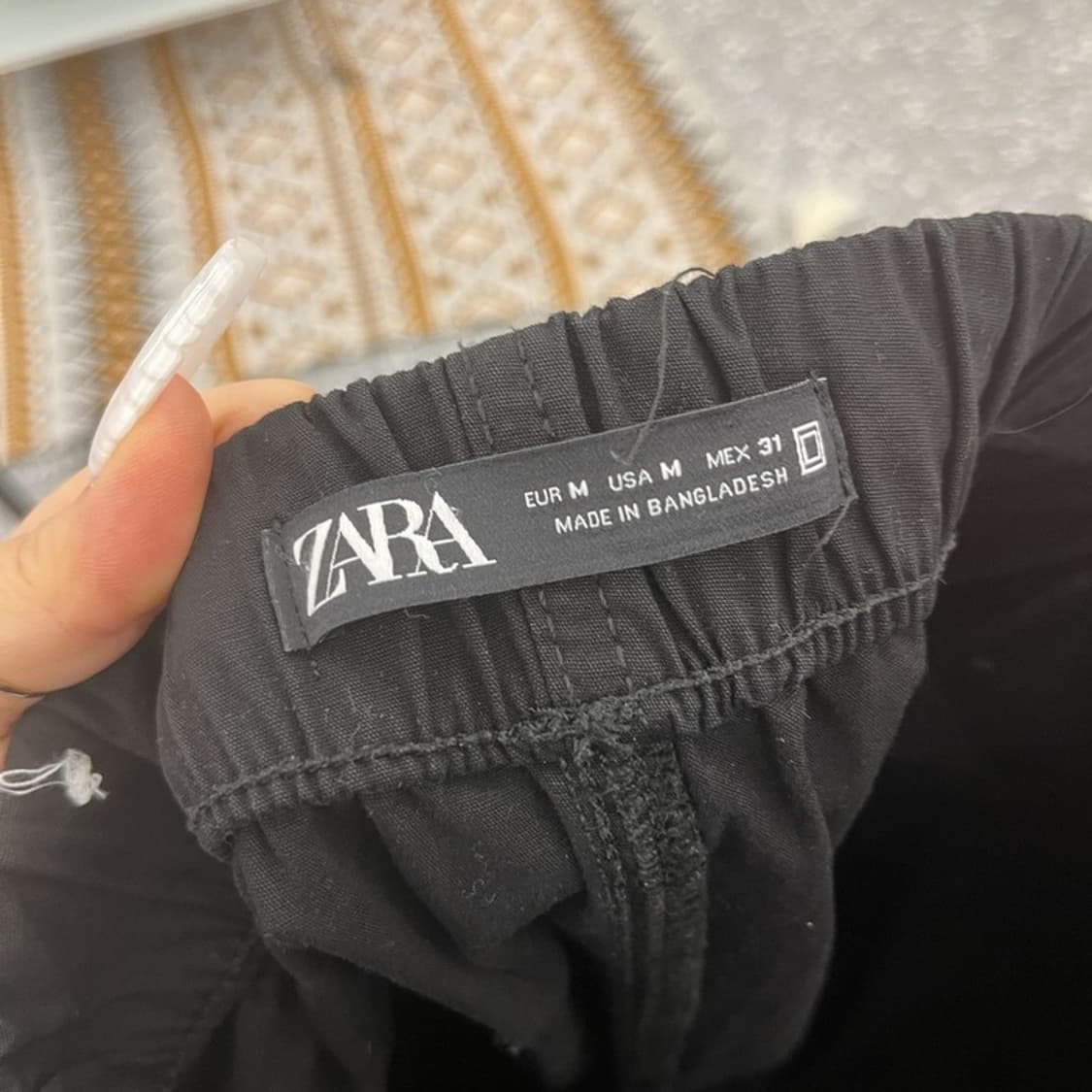 자라 빈티지 캐주얼 스트릿 힙합 스트링 카고팬츠 M C10688 상품이미지5