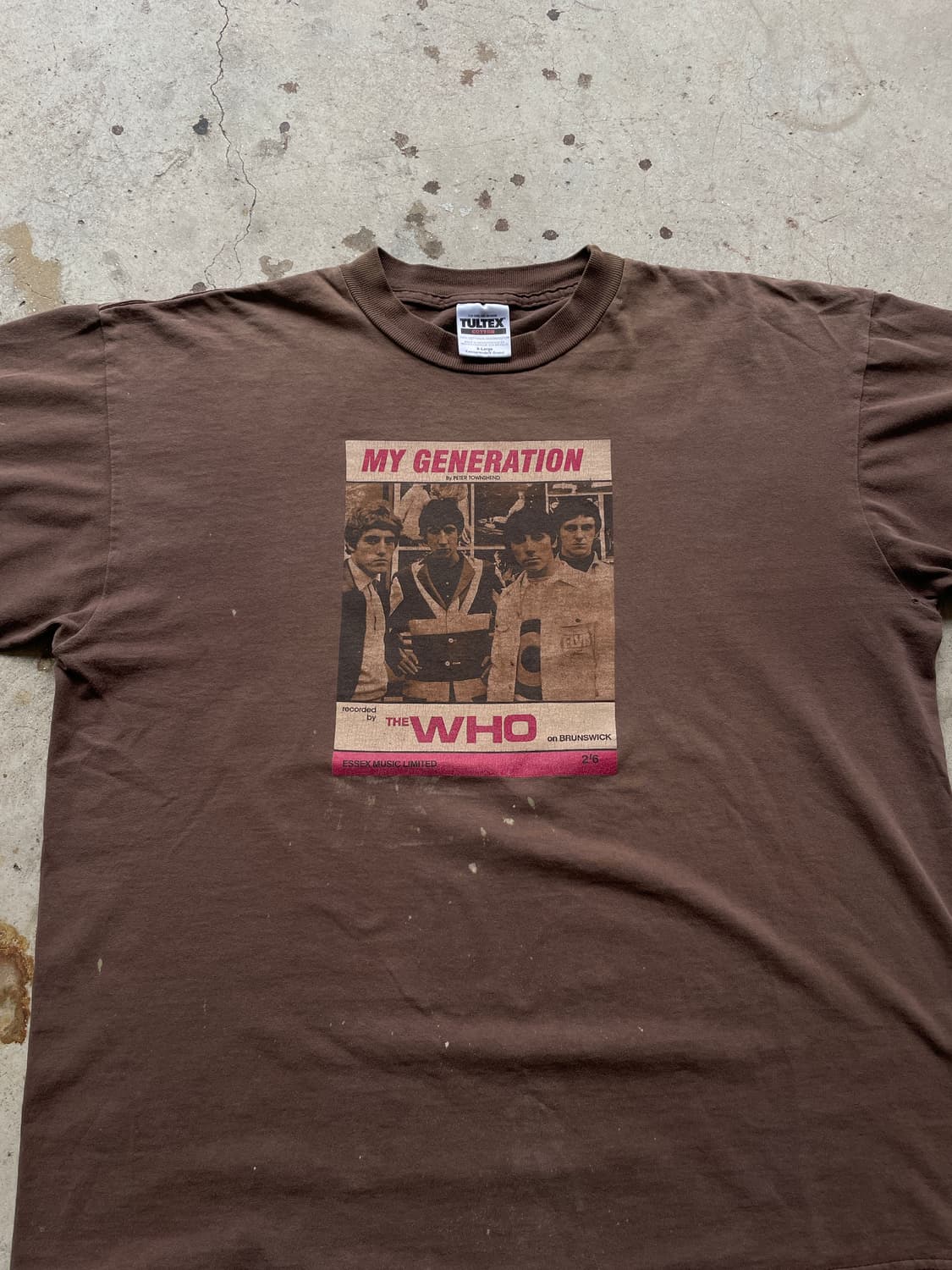 90s The Who Distressed Band T-shirt  상품이미지4