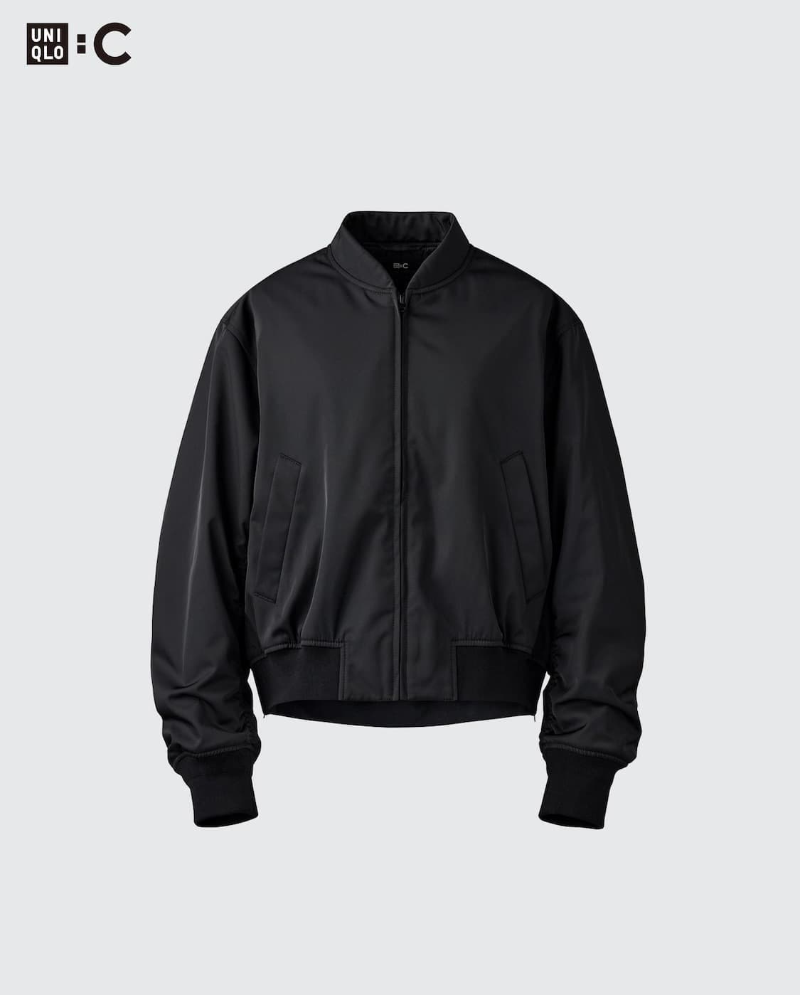 (구매) 유니클로C 봄버 재킷 블랙 상품이미지1