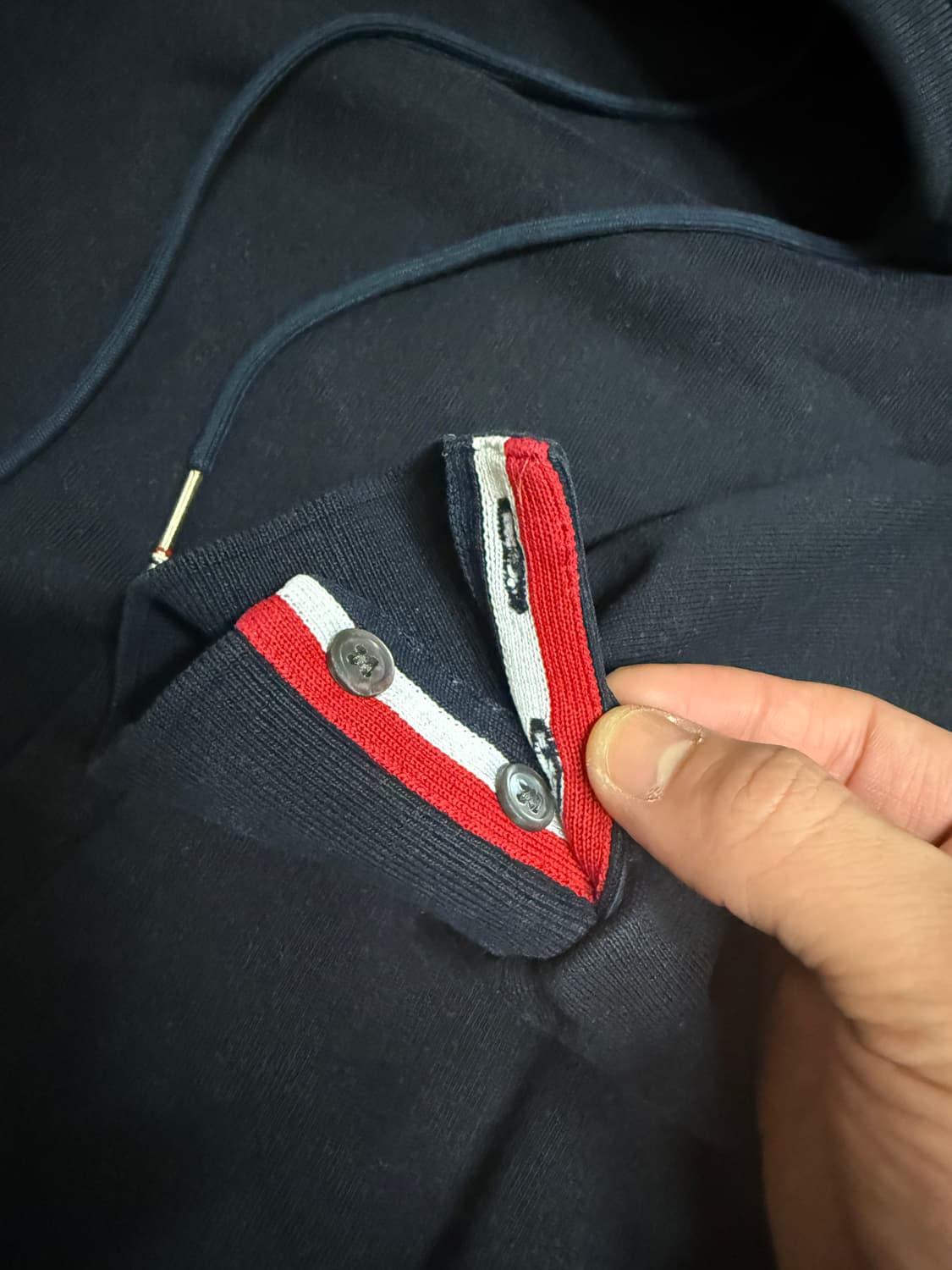 [size 4] 톰브라운 백삼선 후드 상품이미지5