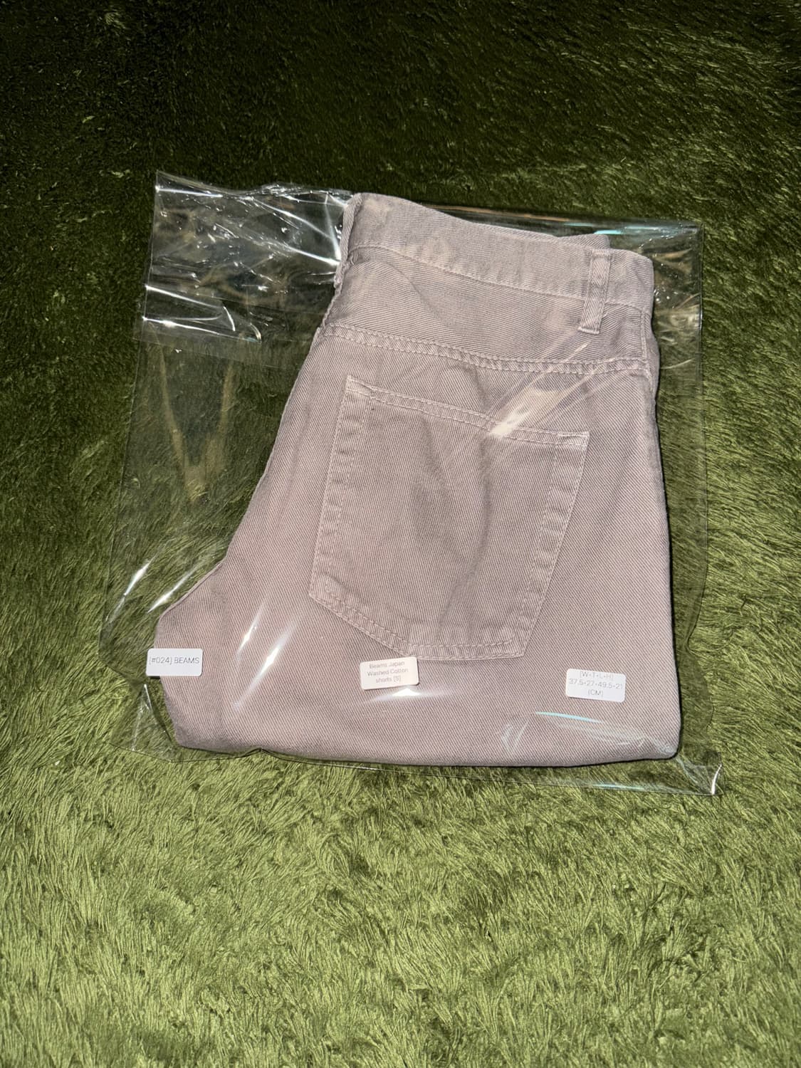 [S] BEAMS 빔즈 MADE IN JAPAN 코튼 하프 팬츠 그레이 상품이미지10