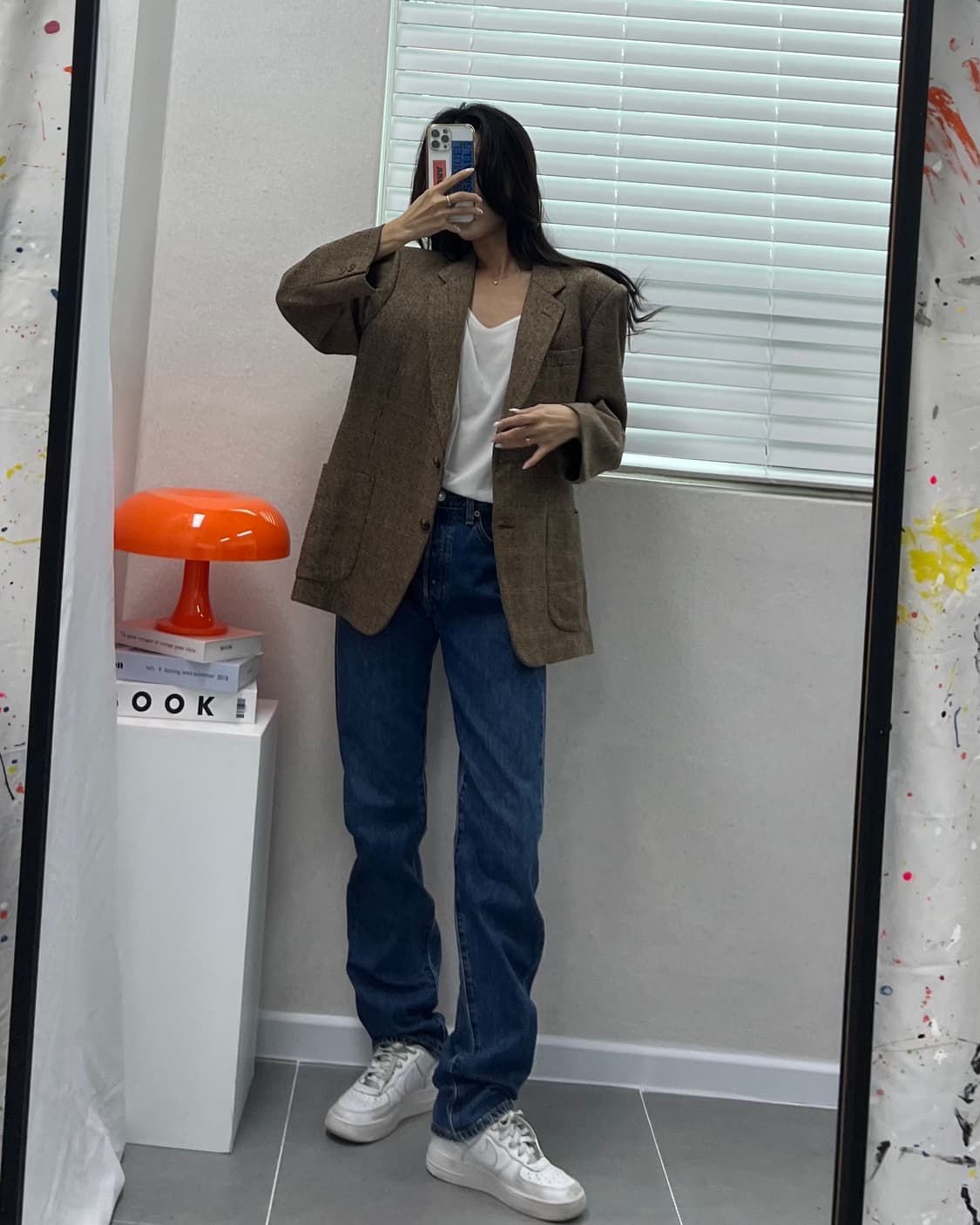 (허단36)리바이스 501 코리아 진청-M1406 상품이미지8