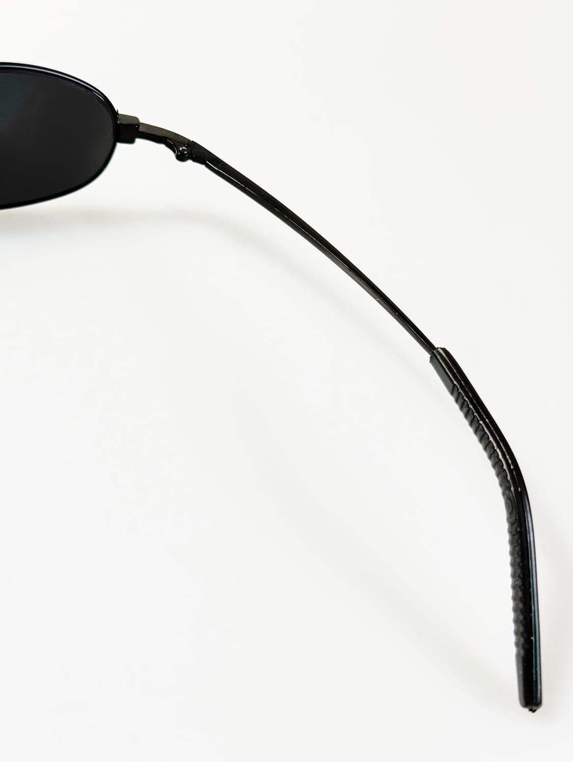 90s JOANNA 블랙 슬림 오벌 프레임 빈티지 선글라스 상품이미지6