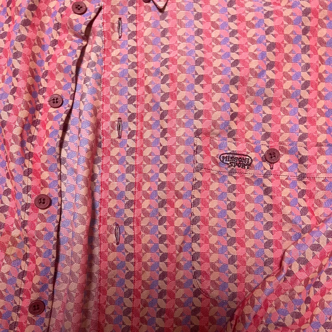 미쏘니 스포츠 missoni 패턴 셔츠 상품이미지2