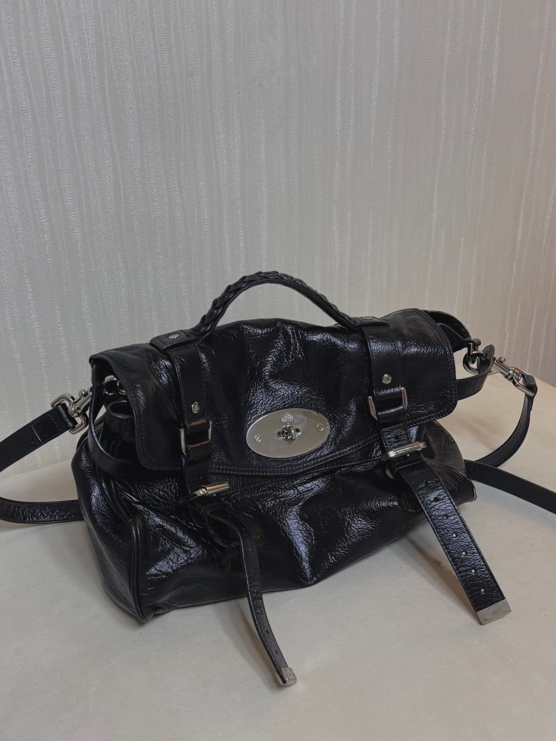 멀버리 알렉사 미디엄 (블랙) 상품이미지1