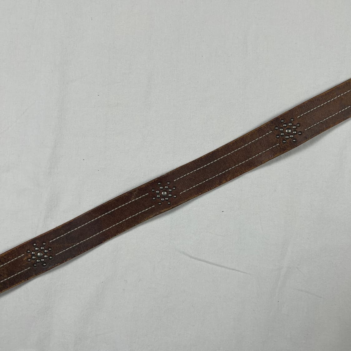 빈티지 스터드 가죽 웨스턴 벨트 상품이미지4