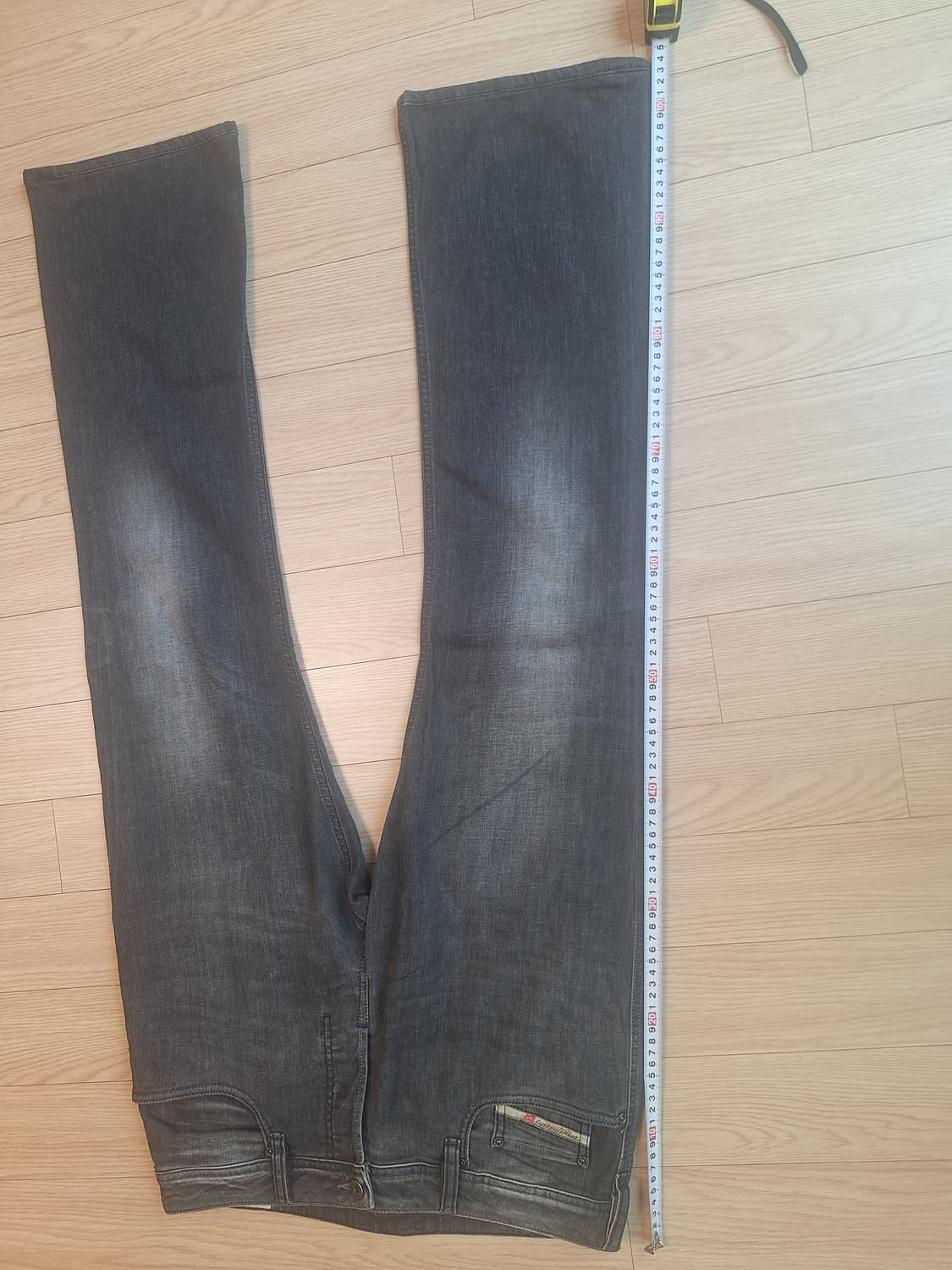 디젤 ZATHAN 블랙 워싱 청바지 W32 L32 상품이미지3