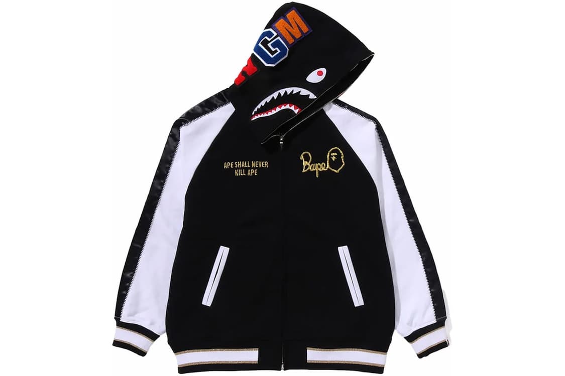 베이프 샤크 후드집업 L사이즈 상품이미지1