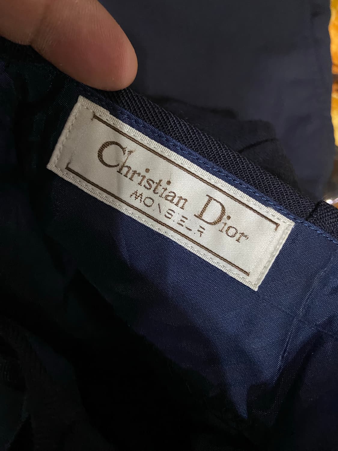 80s Christian Dior 크리스찬 디올 클래식 슬랙스 팬츠 상품이미지7