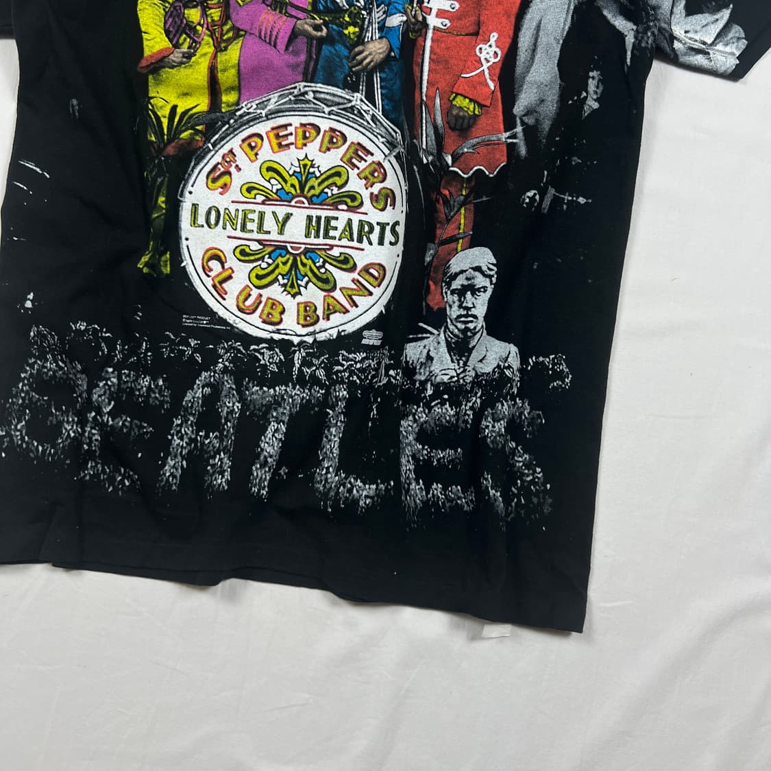 90‘s 비틀즈 sgt 페퍼스 론리 하트 클럽 밴드티 상품이미지5