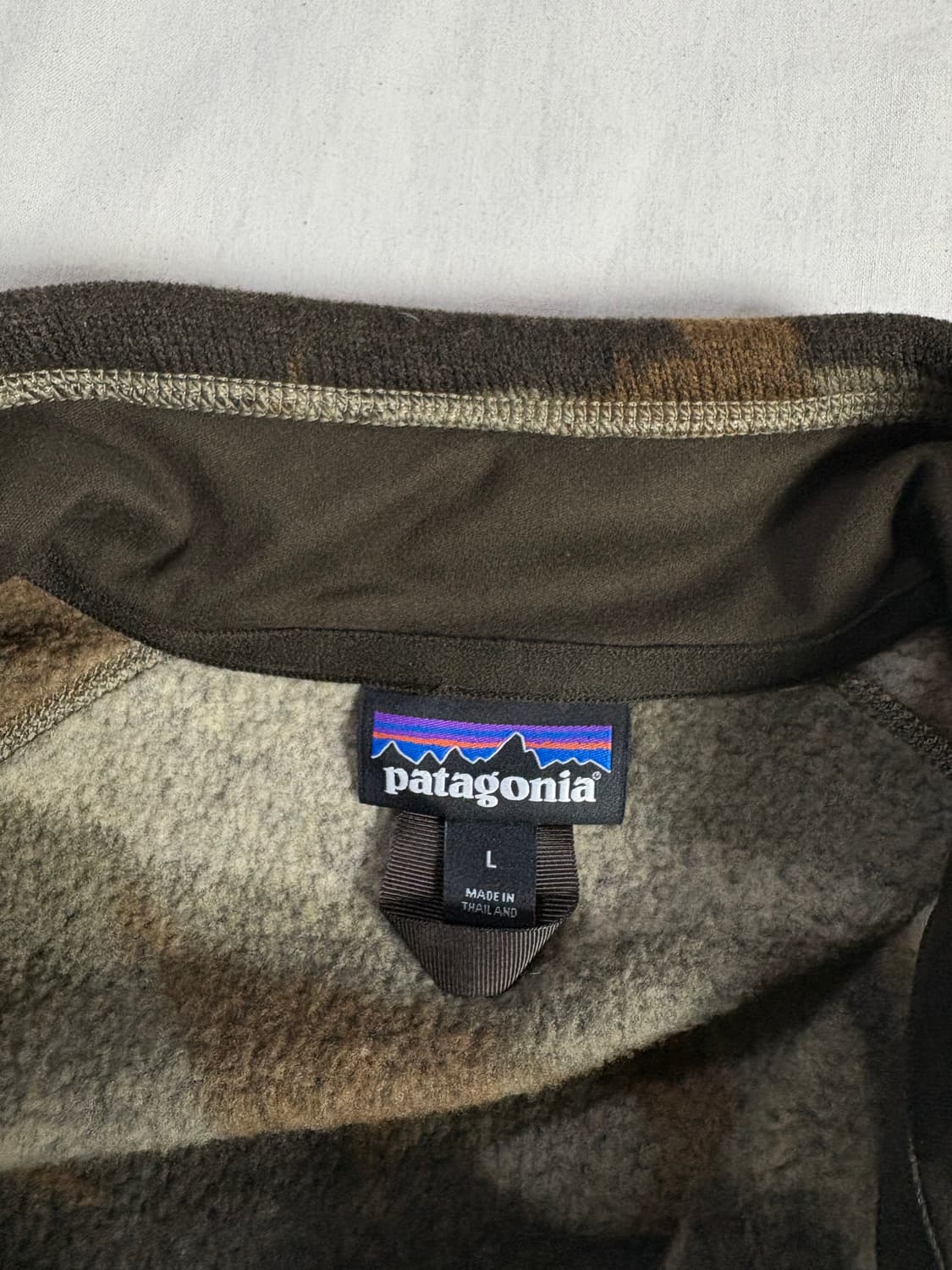 Patagonia 파타고니아 카모 베터 스웨터 플리스 L 상품이미지4