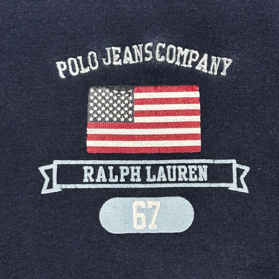 폴로진스 Flag Fleece 후드집업 S 상품이미지2