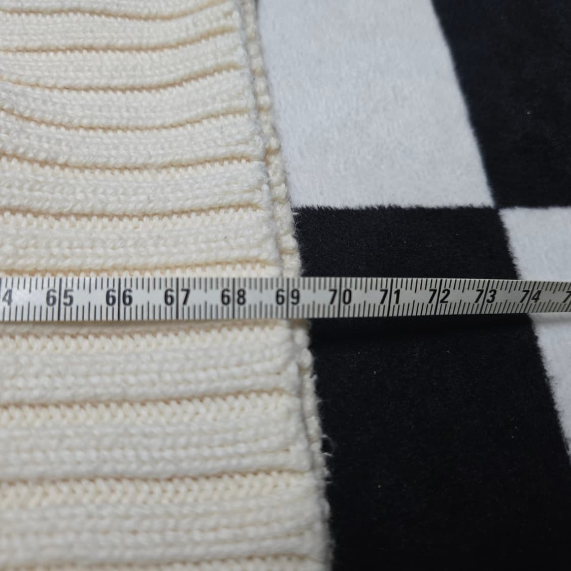 M 폴로랄프로렌 성조기 니트 크림 made in usa  상품이미지8