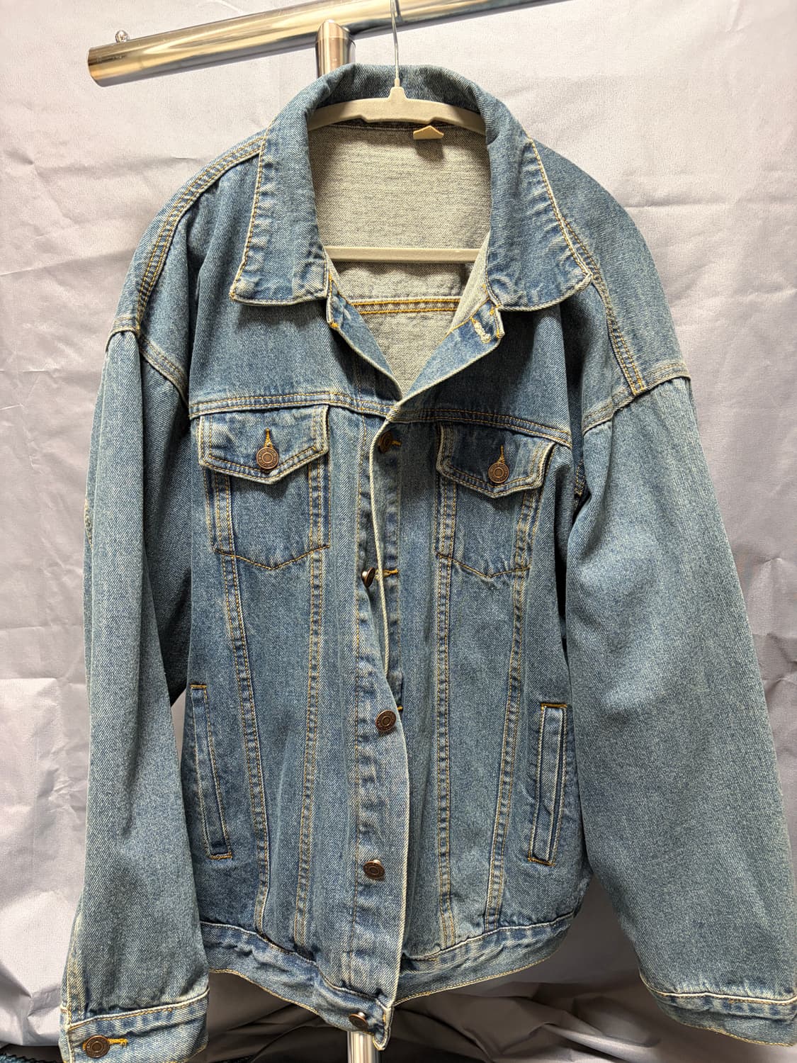 빈티지 데님 자켓 (100-105) 상품이미지1