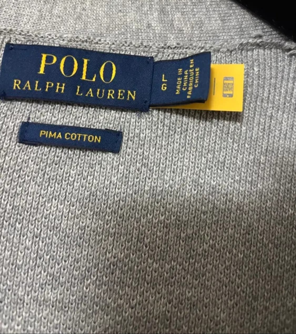 폴로 피마코튼 가디건 L 상품이미지2