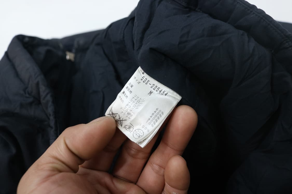 마가렛호웰 빈티지 네이비 코튼 다운 점퍼 상품이미지9