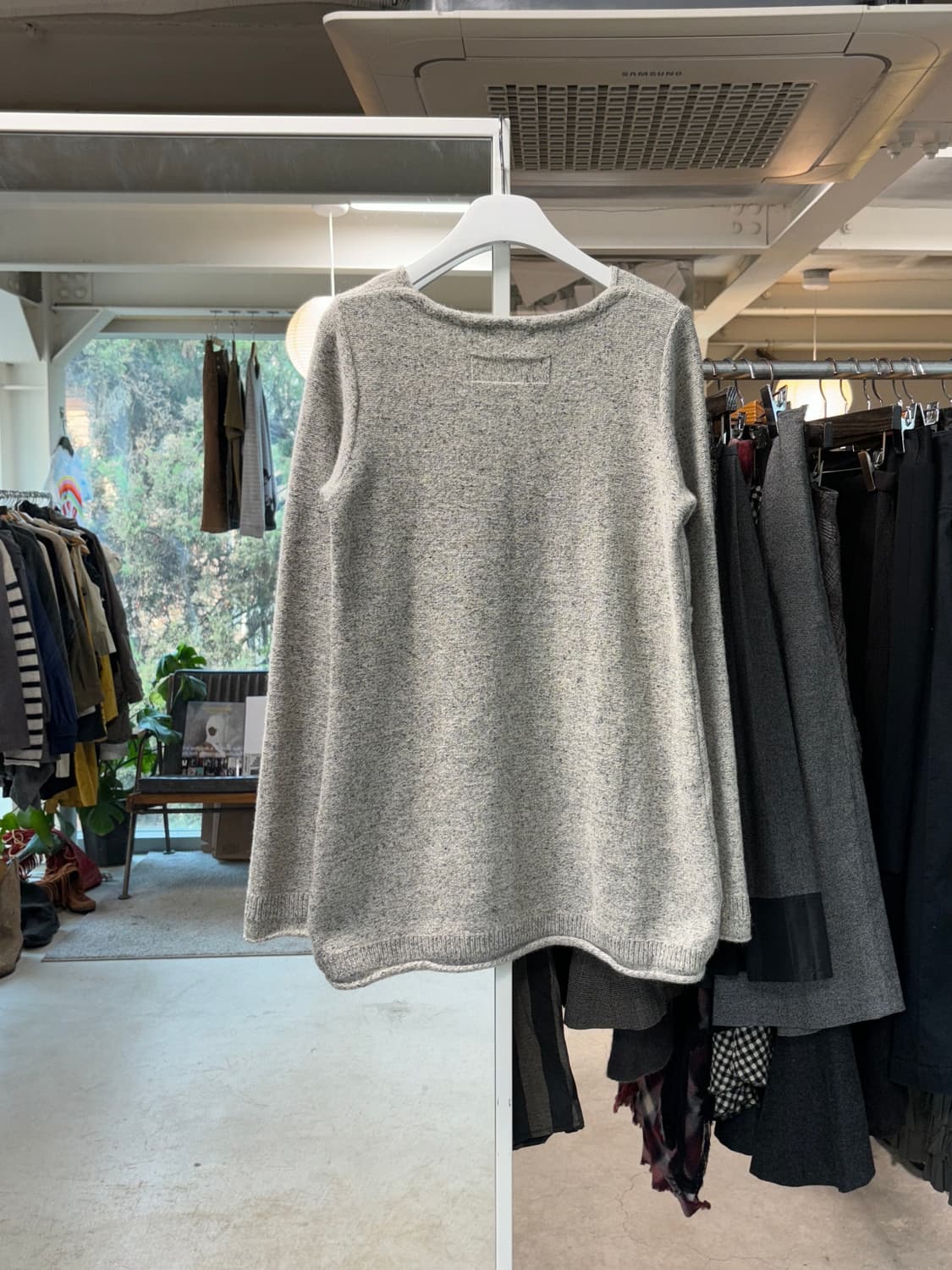 아츠로 타야마 아가일 니트 상품이미지2