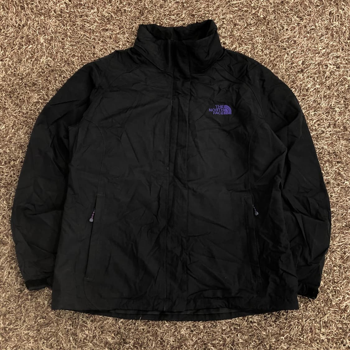 노스페이스 하이벤트 퍼플로고 바람막이 나일론 마운틴 자켓 상품이미지1