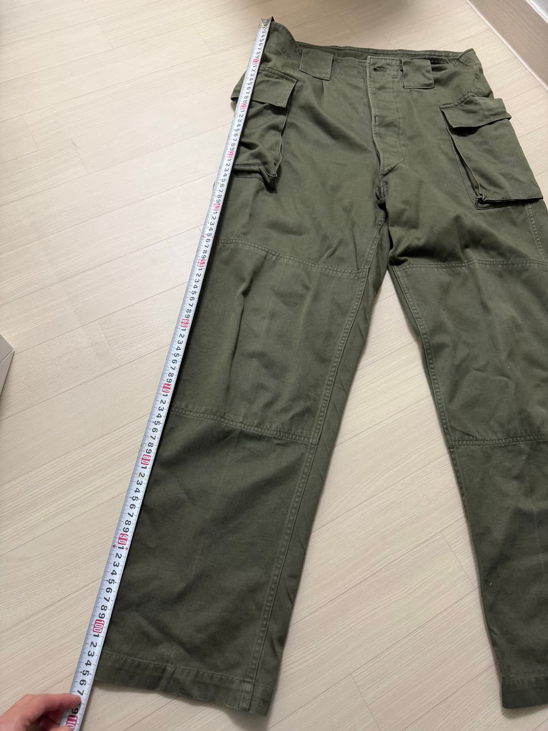 일본 빈티지 1995년 생산 교정복 바지 상품이미지8