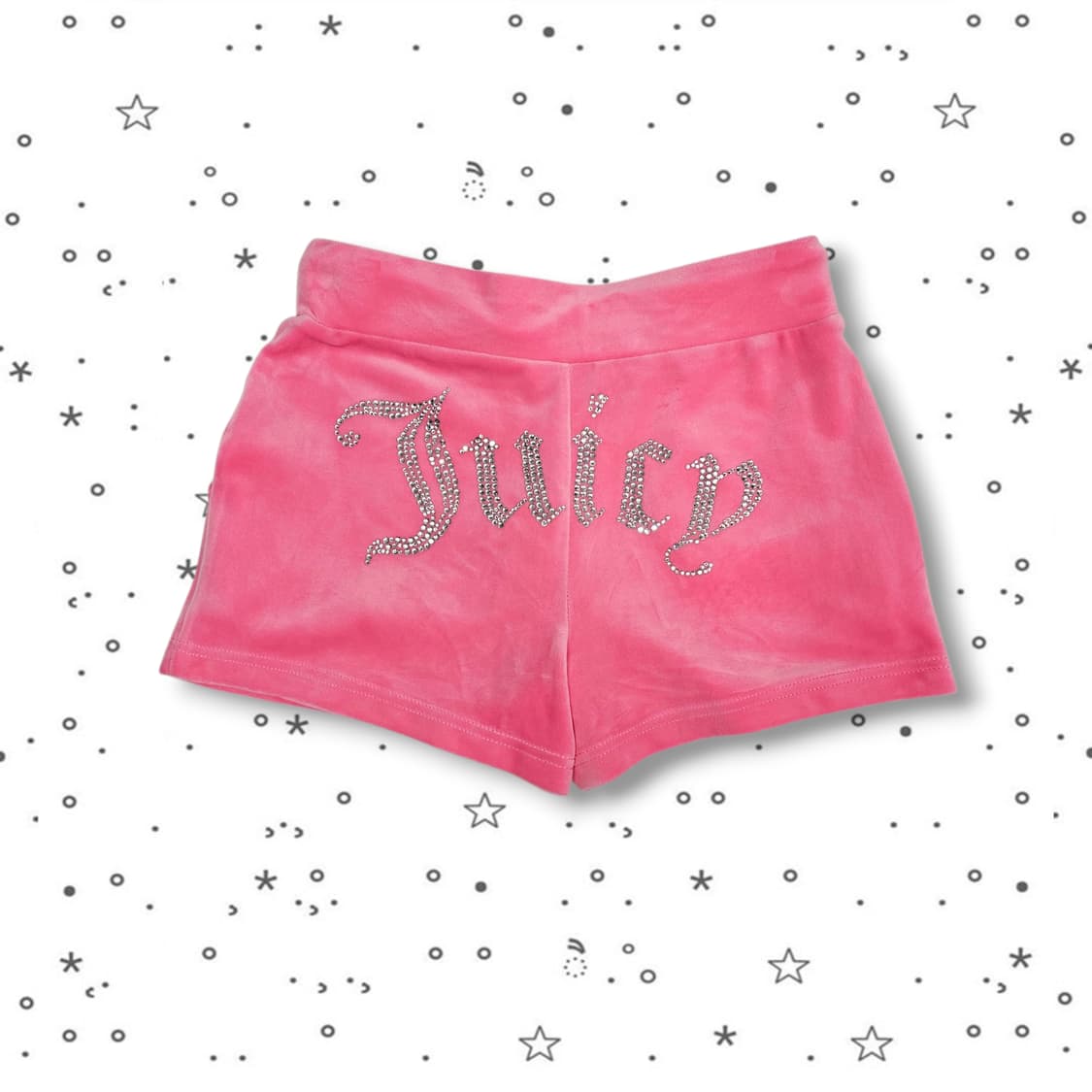 JUICY COUTURE 벨루어 핫핑크 숏팬츠 상품이미지2