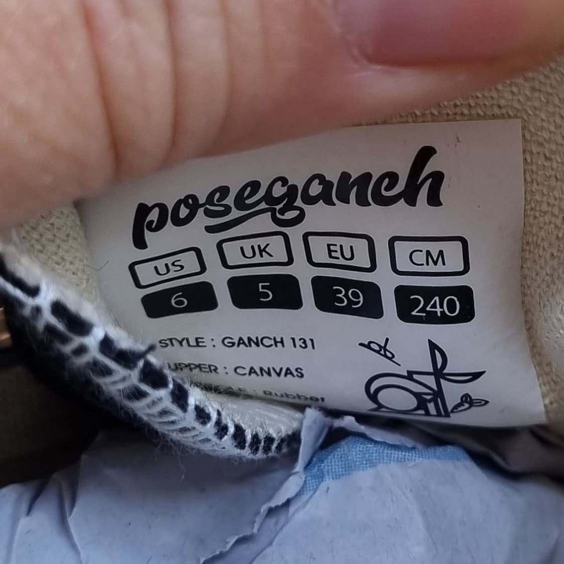 포즈간츠 무스비 블랙 스니커즈 240. 상품이미지6