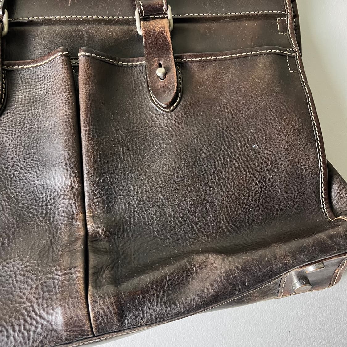 [STEFANO MANO] 스테파노마노 레더 서류 토트백 상품이미지2