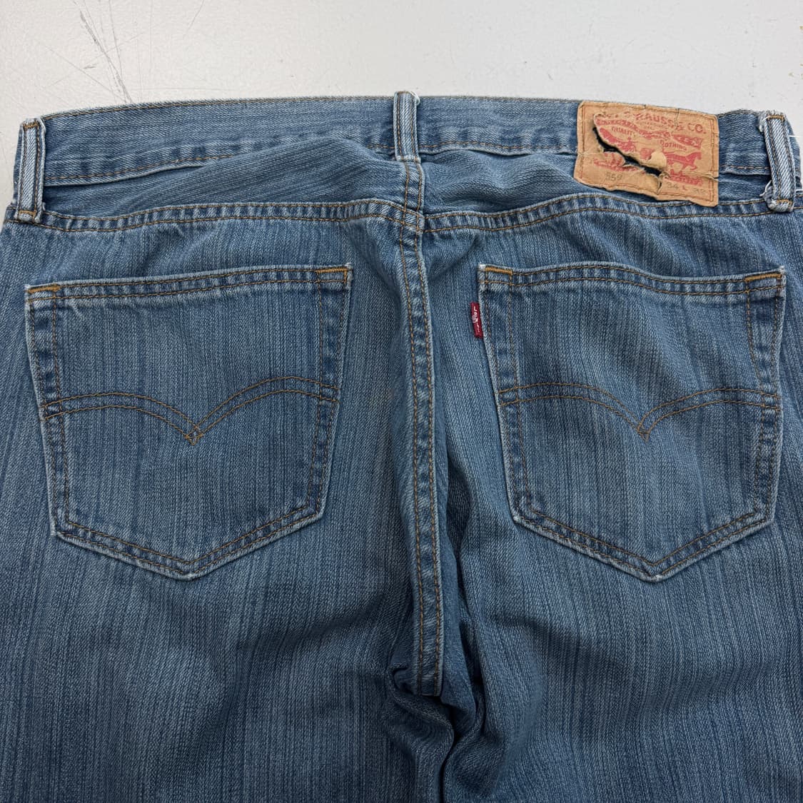 리바이스 559 새깅 워싱 스케이터 와이드 데님팬츠 상품이미지5