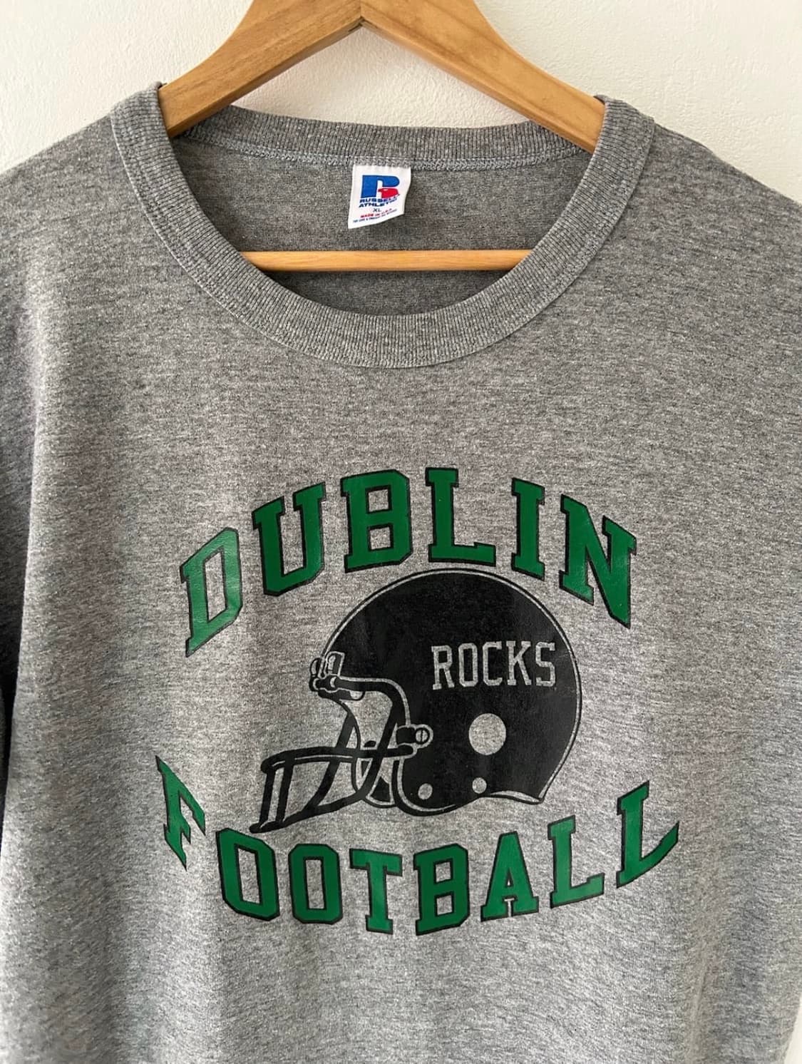 90's Russell Athletic USA single stich T 상품이미지2