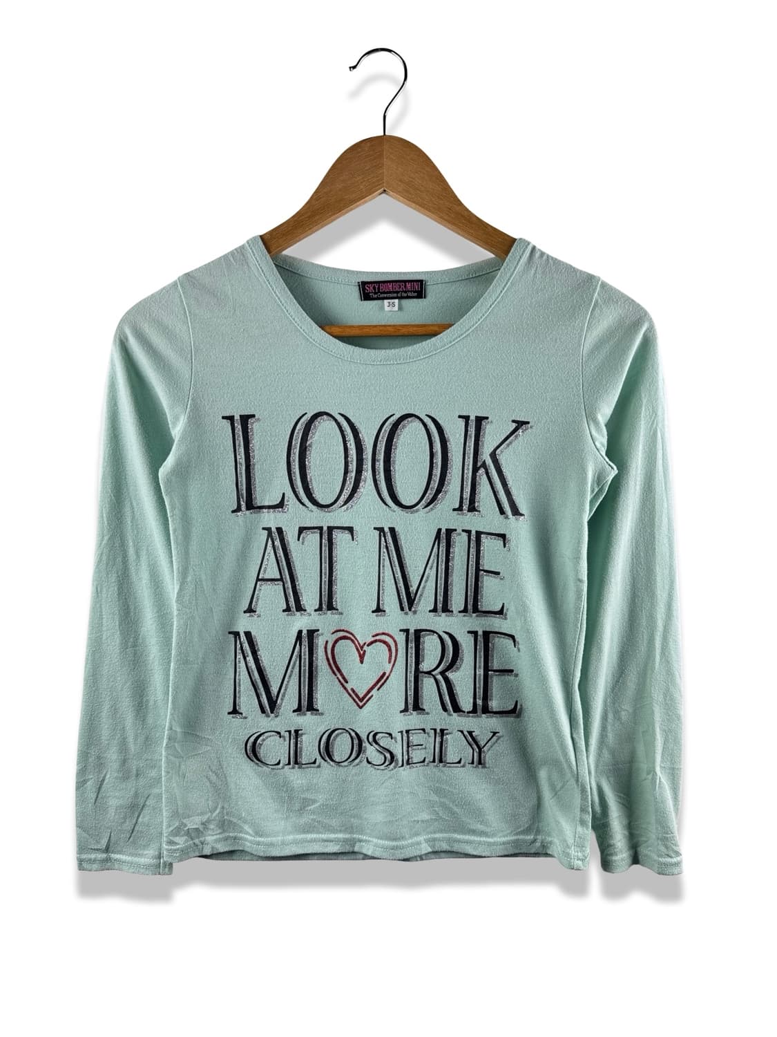 JPN 키치 핀터 민트 롱슬리브1809 상품이미지1