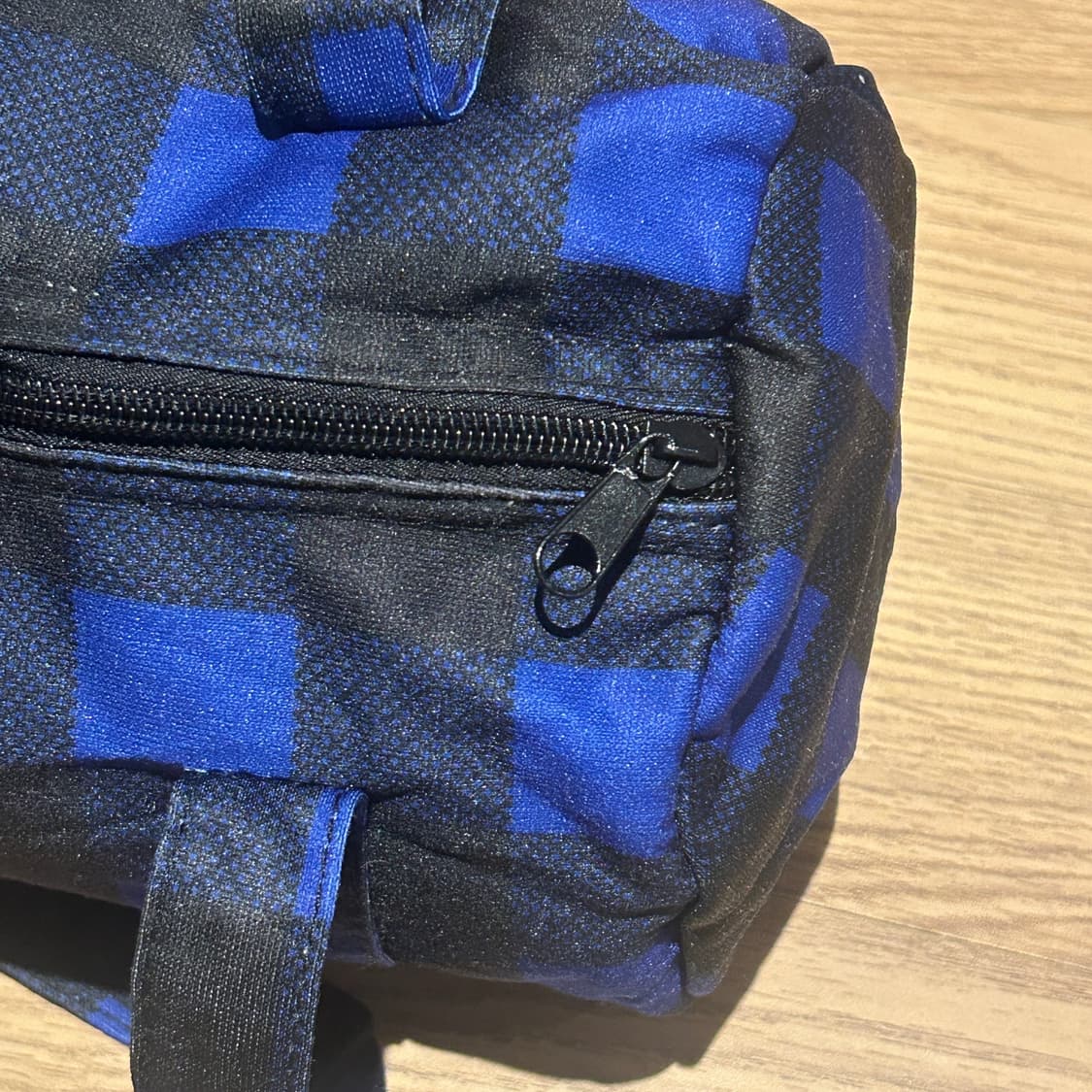 빔즈 보이 블루 체크 미니 보스턴백 상품이미지8