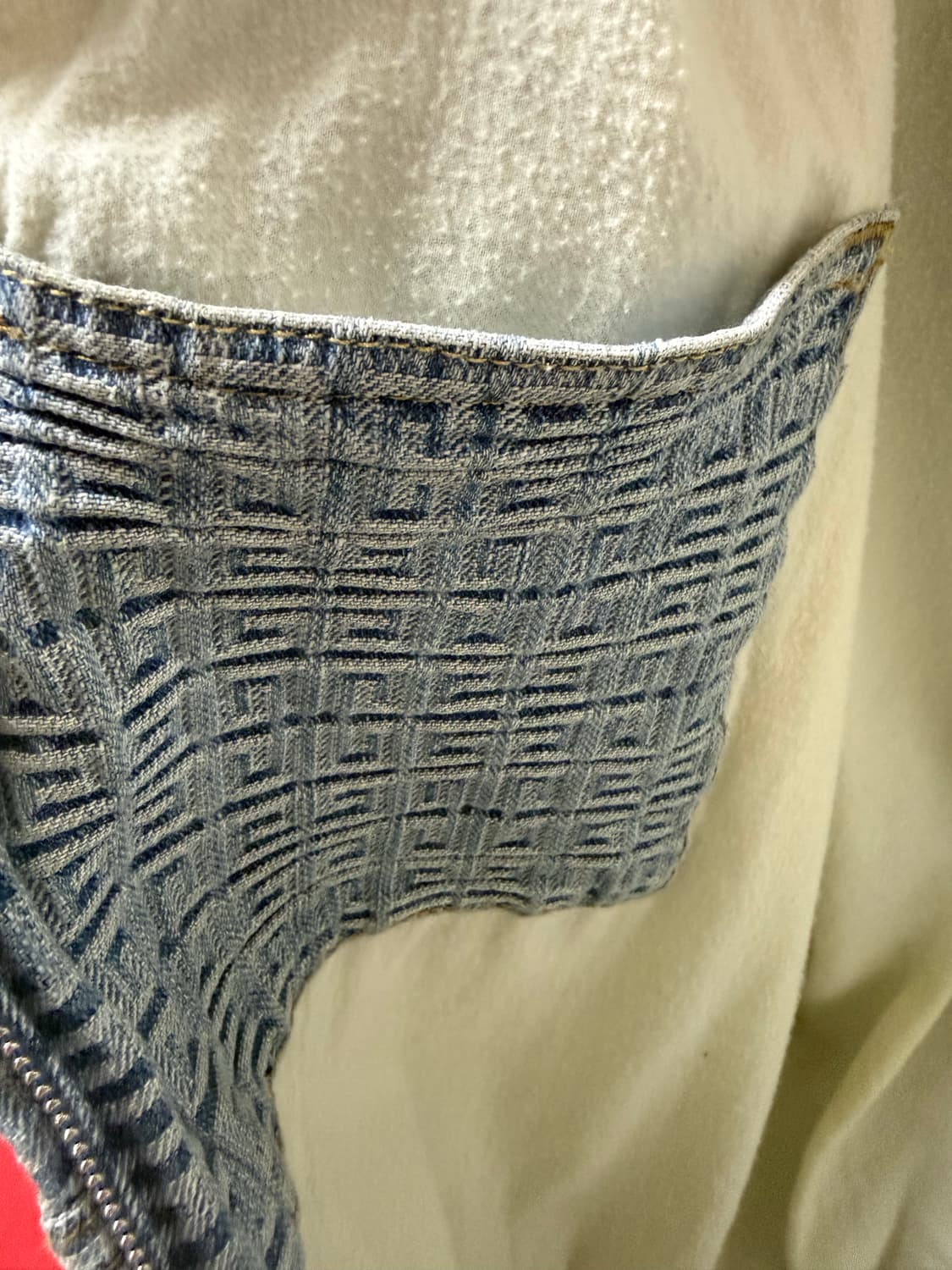 지방시 4G패턴 데님 후드 집업 상품이미지7