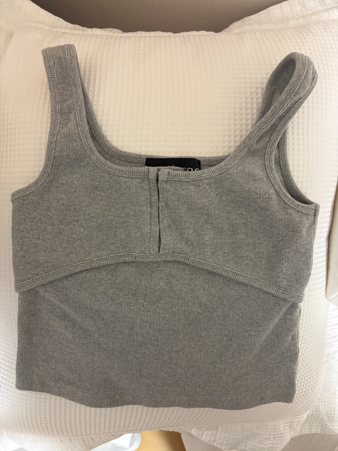 LCDC 뷔스티에 디테일 탱크탑 M(실사) 상품이미지4