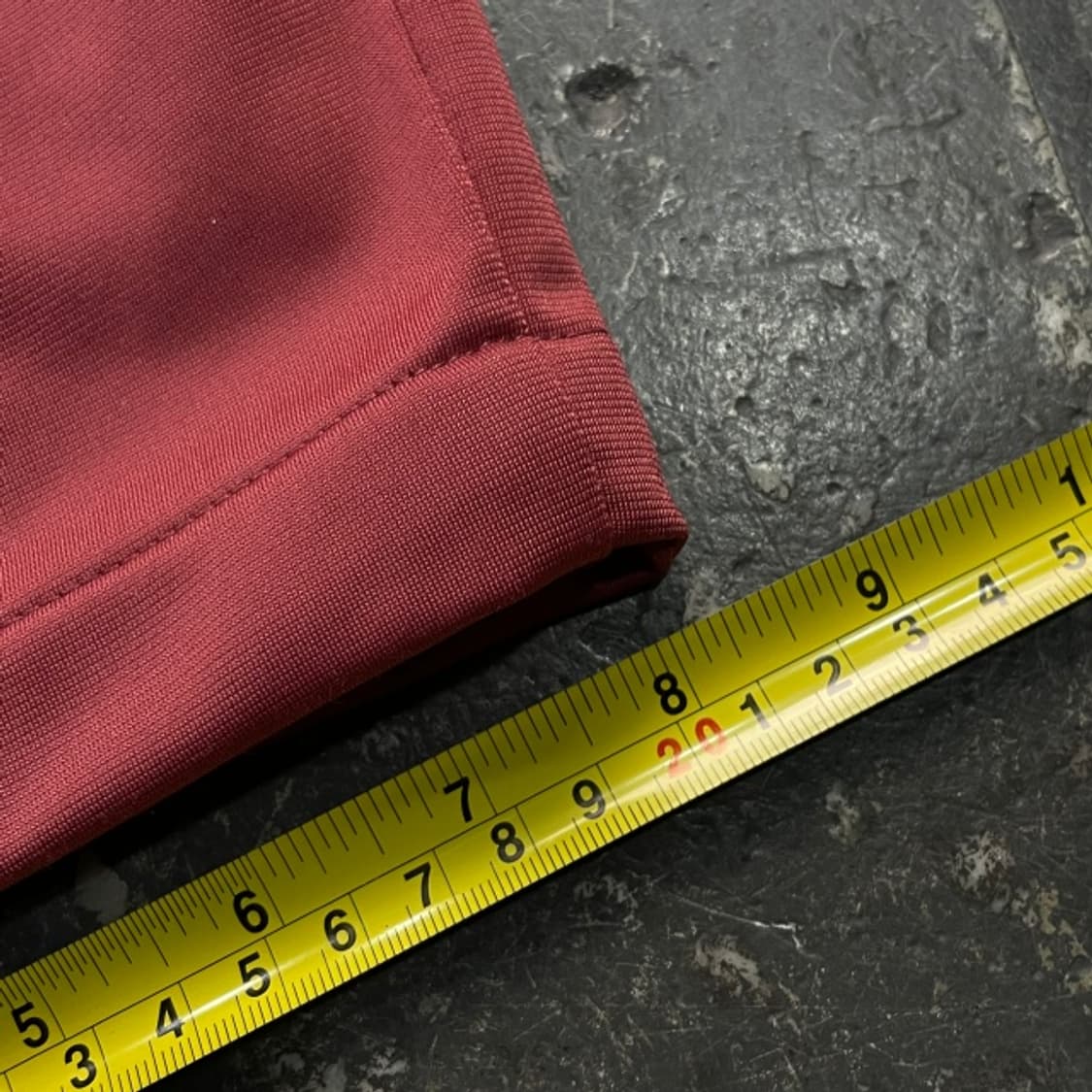 100 아디다스 버건디 핀턱 팬츠  상품이미지6