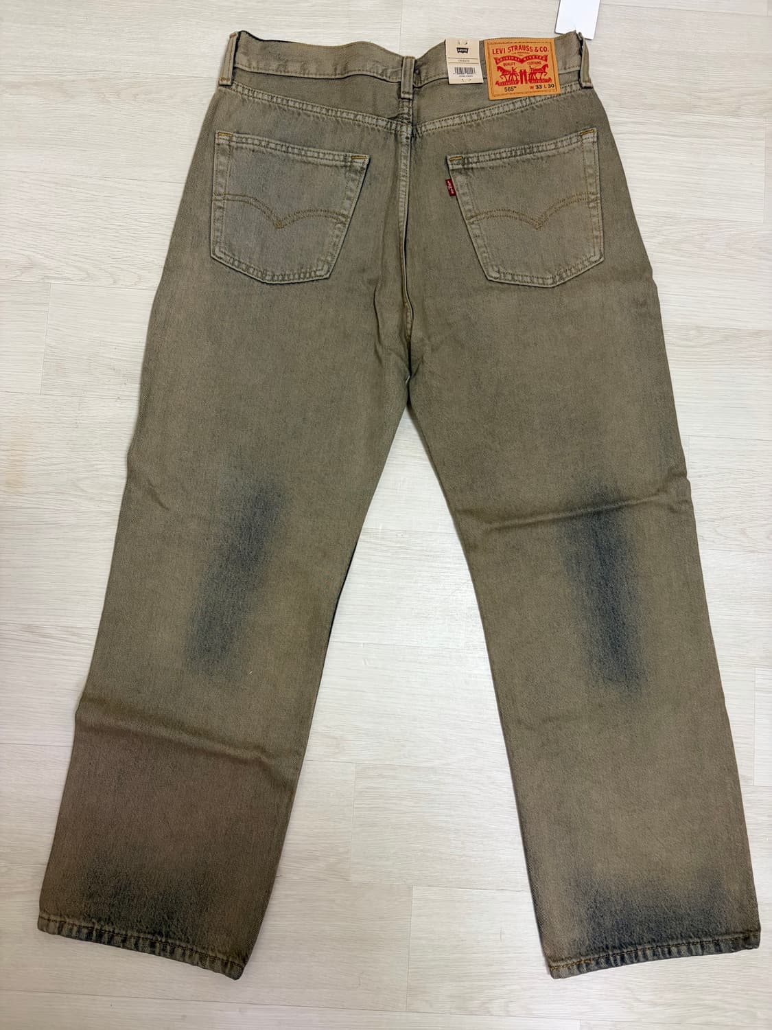 리바이스 빔즈 베이지 565 33사이즈(levis x beams) 상품이미지5