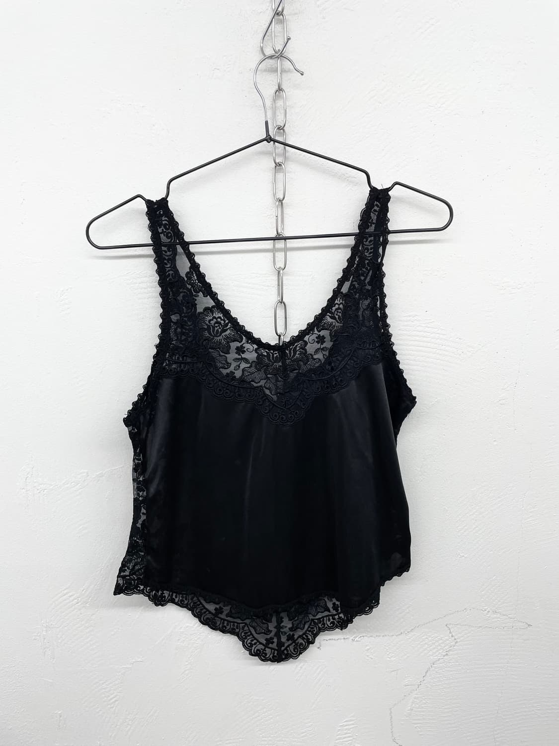 블랙페어리 레이스 자수 슬립 상품이미지5