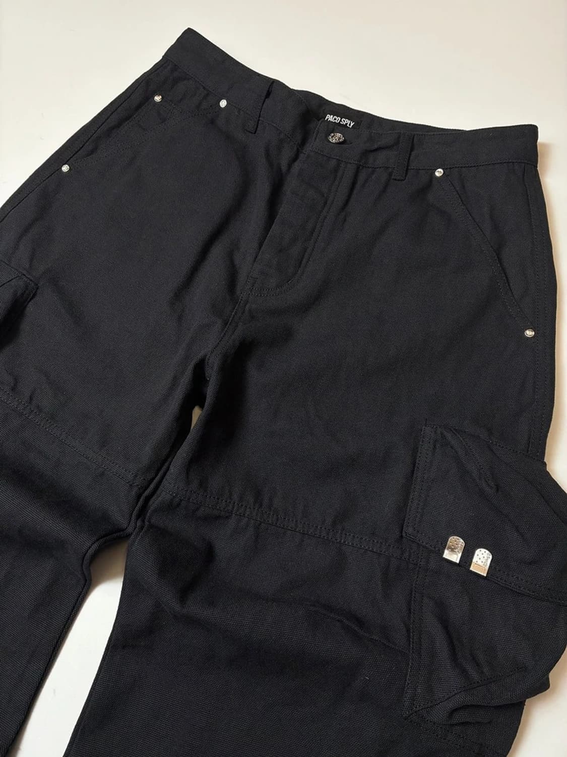 파코서플라이 올데이 카고 팬츠 블랙 PN8871 상품이미지2